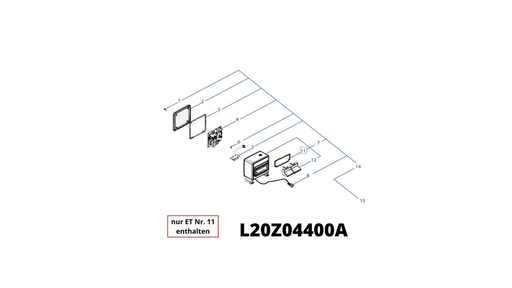 [T2L20Z04400A] Ladekontakte Dichtung für Transmitter Box
