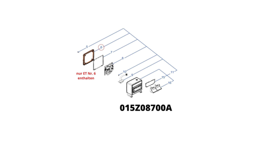 [T2015Z08700A] TECH Next X2 Transmitter Box Deckel hinten