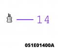 [T2051E01400A_R] TECH NEXT Q Drahtsensor Spule vorne