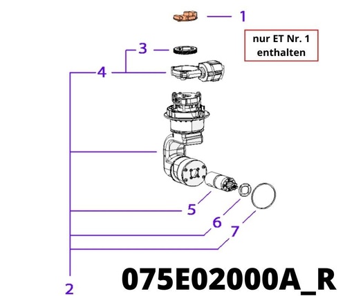 [T2075E02000B_R] TECH NEXT Q / 4WD Antriebsmotor Treiberplatine