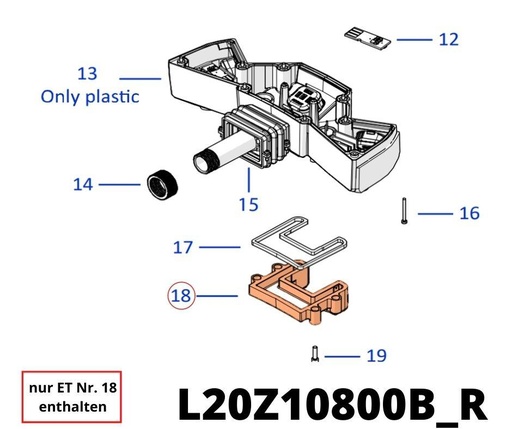 [T2L20Z10800B_R] TECH NEXT X2 ZR Ladekontakte mit Adapter