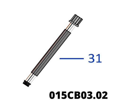 [T2015CB03.02] TECH NEXT X2 ZR Radar zu CPU Kabel