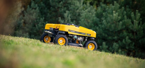 [S-XE] Spider E-CROSS LINER Vollelektrischer ferngesteuerter Rasenmäher ohne Seilwinde mit Schleuderwendung