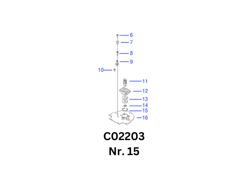 [T2C02203] Sicherungsring TECH LX4 4WD  