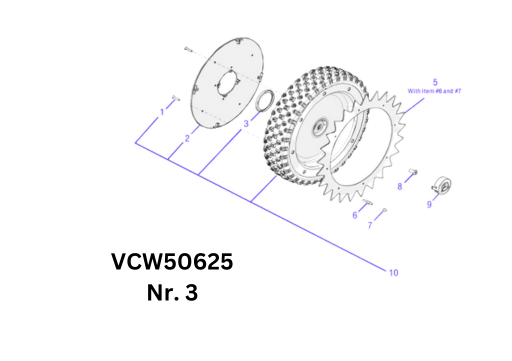 [T2VCW50625] O-Ring TECH LX4 4WD, TECH LX6 4WD