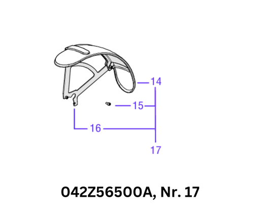 [T2042Z56500A] Radschutz Satz rechts TECH LX4 4WD, TECH LX6 4WD