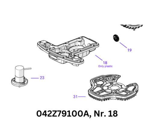 [T2042Z79100A] Vorderes Chassis TECH LX4 4WD