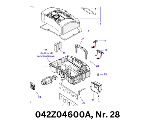 [T2042Z04600A] Schraube TECH LX4 RTK, LX4 4WD, LX6 4WD