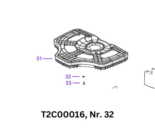 [T2C00016] Unterlegscheibe für TECH LX6 4WD, LX4 4WD, LX4 RTK