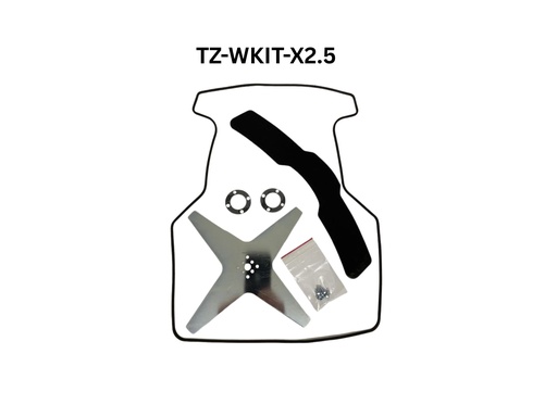 [TZ-WKIT-X2.5] Wartungskit TECHline DX2.5 und LX2.5 Dichtungen & Messer