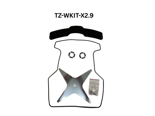 [TZ-WKIT-X2.9] Wartungskit TECHline DX2.9 und LX2.9 Dichtungen & Messer