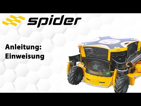 Spider Einweisung in die Maschine 2SGS